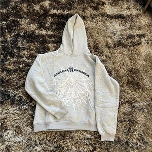 Size large Sp5der hoodie worn about 3 times